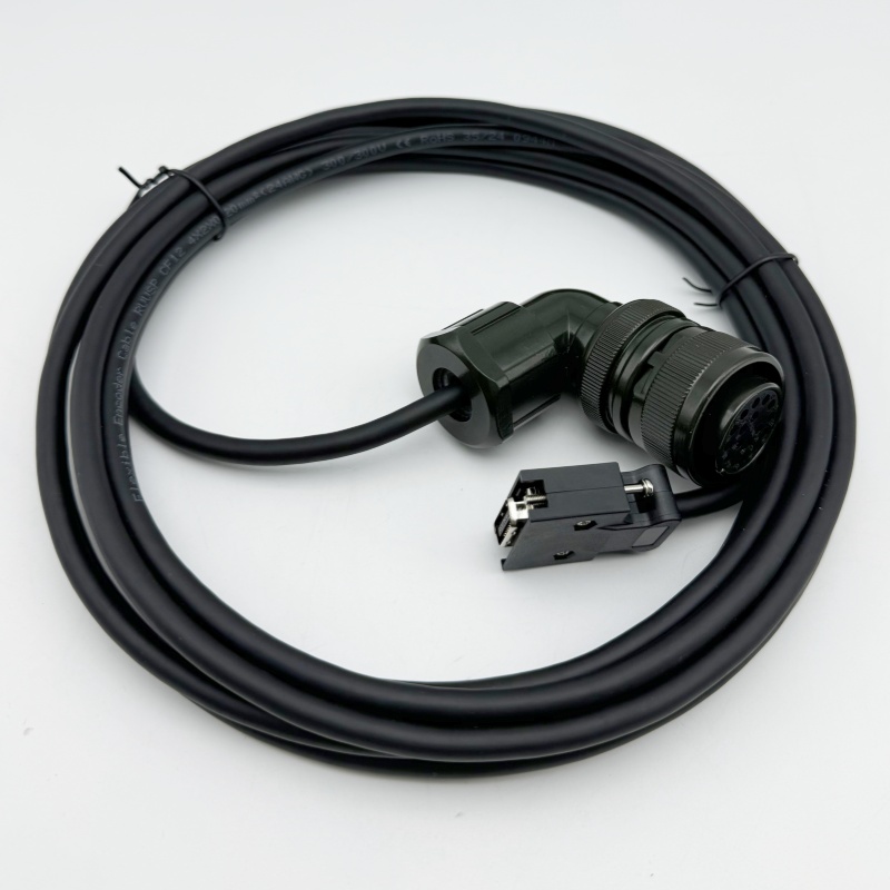 Servo Motor Encoder Cable Standard MR-JHSCBL5M-L For Mitsubishi