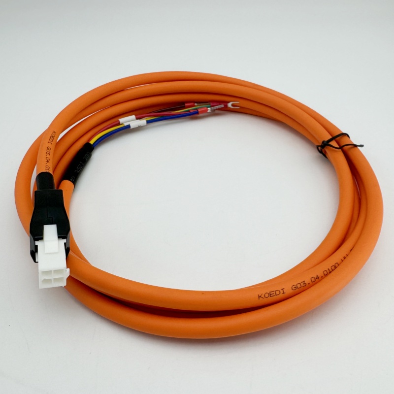 Servo Motor Power Cable MR-PWCNK1 For Mitsubishi