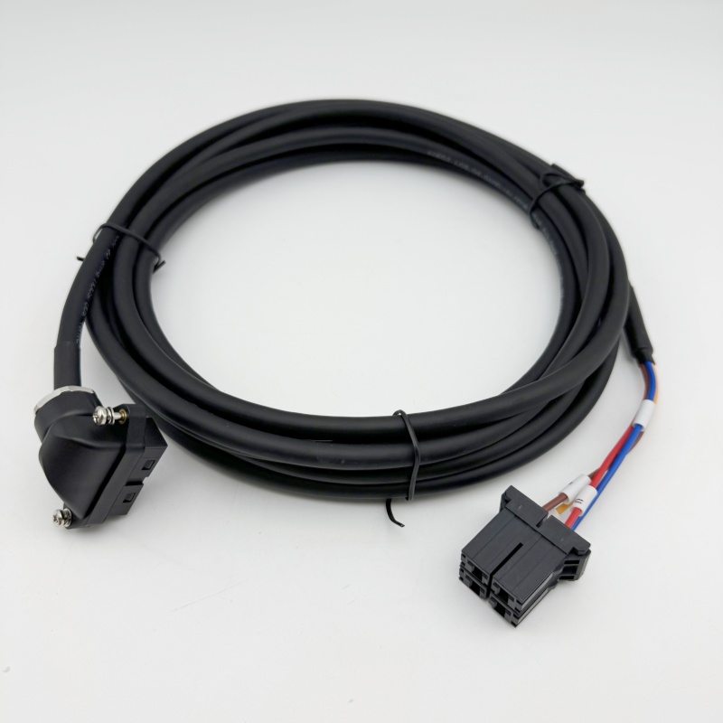 For Fanuc F06B-0001-K002 Black Servo Motor Power Cord