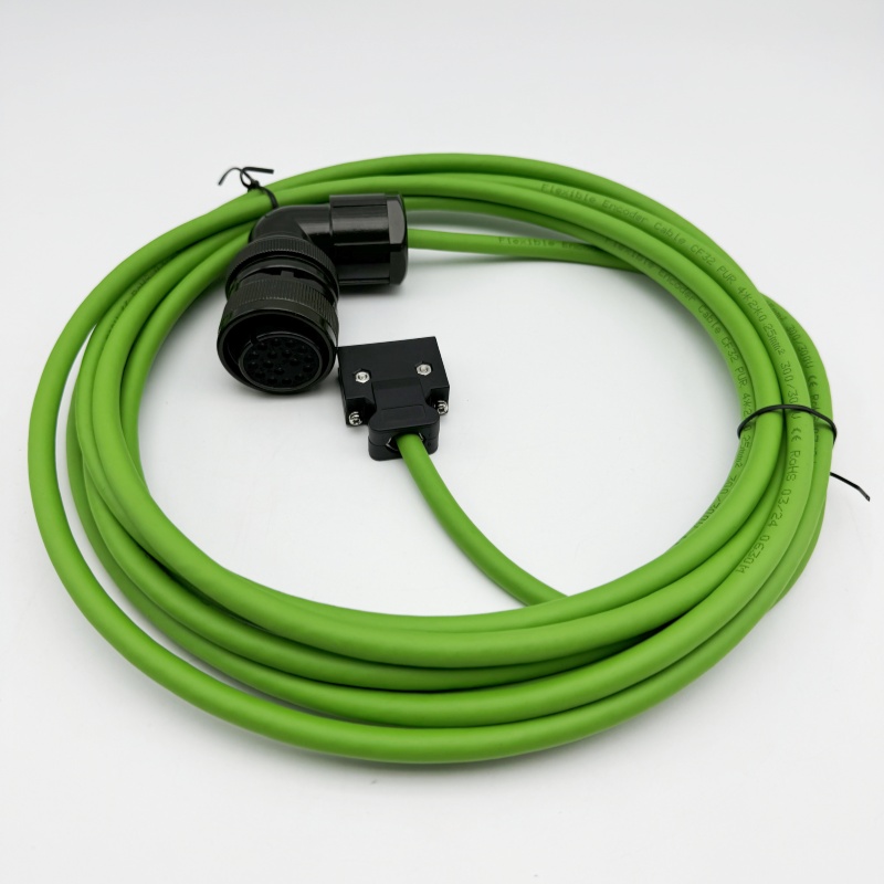 Servo Motor Encoder Cable High Flexible Wire MR-JHSCBL5M-L For Mitsubishi